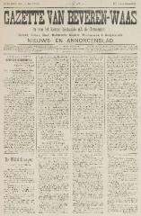 Gazette van Beveren-Waas 26/06/1898