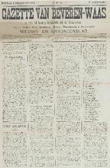 Gazette van Beveren-Waas 06/12/1891