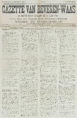 Gazette van Beveren-Waas 23/08/1891