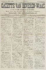 Gazette van Beveren-Waas 22/04/1894