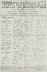 Gazette van Beveren-Waas 24/07/1887