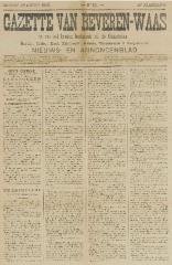 Gazette van Beveren-Waas 20/03/1898