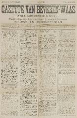 Gazette van Beveren-Waas 06/07/1890