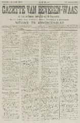 Gazette van Beveren-Waas 18/06/1893