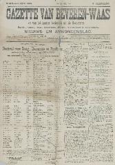 Gazette van Beveren-Waas 02/06/1889