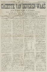 Gazette van Beveren-Waas 15/10/1893