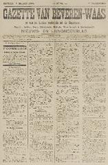 Gazette van Beveren-Waas 02/03/1890