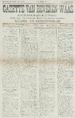 Gazette van Beveren-Waas 19/08/1900