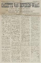 Gazette van Beveren-Waas 04/09/1892