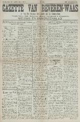 Gazette van Beveren-Waas 29/01/1911