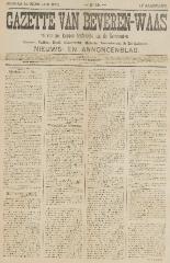 Gazette van Beveren-Waas 24/02/1895