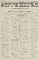 Gazette van Beveren-Waas 03/07/1898