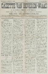 Gazette van Beveren-Waas 02/08/1891