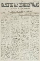 Gazette van Beveren-Waas 29/07/1894