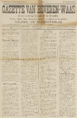 Gazette van Beveren-Waas 24/11/1895