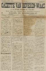 Gazette van Beveren-Waas 05/04/1891