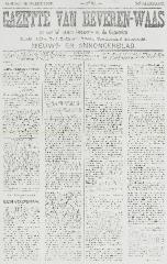 Gazette van Beveren-Waas 29/03/1903