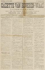 Gazette van Beveren-Waas 21/07/1895