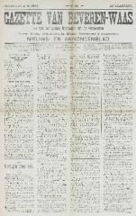 Gazette van Beveren-Waas 24/06/1906