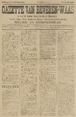 Gazette van Beveren-Waas 27/01/1895