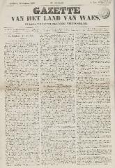 Gazette van het Land van Waes 20/12/1846
