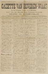 Gazette van Beveren-Waas 11/10/1896