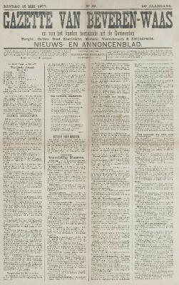 Gazette van Beveren-Waas 12/05/1907