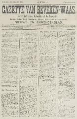 Gazette van Beveren-Waas 25/03/1894