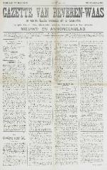 Gazette van Beveren-Waas 27/05/1906