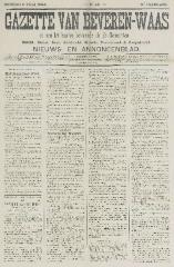 Gazette van Beveren-Waas 09/07/1893