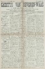 Gazette van Beveren-Waas 13/02/1910