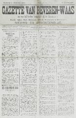 Gazette van Beveren-Waas 08/08/1886