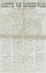 Gazette van Beveren-Waas 23/08/1903