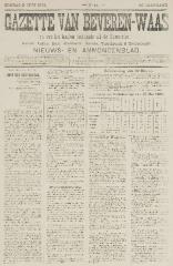 Gazette van Beveren-Waas 05/06/1898