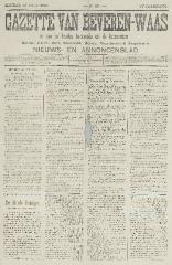 Gazette van Beveren-Waas 16/07/1893