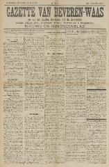 Gazette van Beveren-Waas 26/01/1913