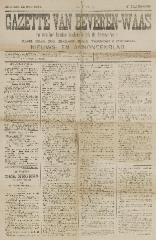 Gazette van Beveren-Waas 22/05/1887