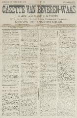 Gazette van Beveren-Waas 25/02/1894