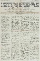 Gazette van Beveren-Waas 10/05/1891