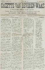 Gazette van Beveren-Waas 03/05/1891