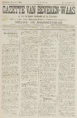 Gazette van Beveren-Waas 19/06/1898