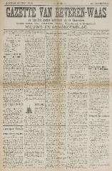 Gazette van Beveren-Waas 21/07/1912