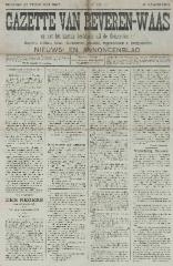 Gazette van Beveren-Waas 27/02/1887