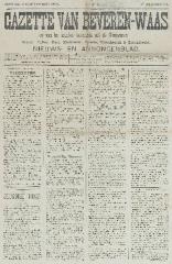 Gazette van Beveren-Waas 06/09/1891