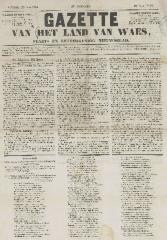 Gazette van het Land van Waes 29/06/1851