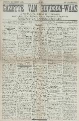 Gazette van Beveren-Waas 20/03/1910