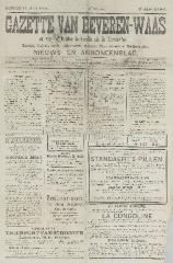 Gazette van Beveren-Waas 17/07/1892