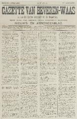 Gazette van Beveren-Waas 01/07/1894