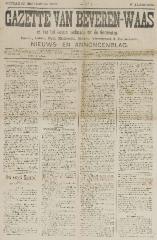 Gazette van Beveren-Waas 28/09/1890