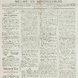 Gazette van Beveren-Waas 21/04/1889
